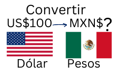 100 dólares a pesos mexicanos.¿Cuánto son 100 dólares en pesos mexicanos?