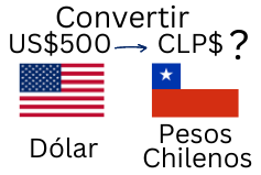 500 Dólares a Pesos Chilenos.¿Cuánto son 500 Dólares en Pesos Chilenos?